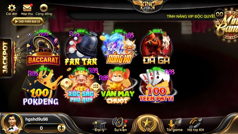 game đổi thưởng Kingfun