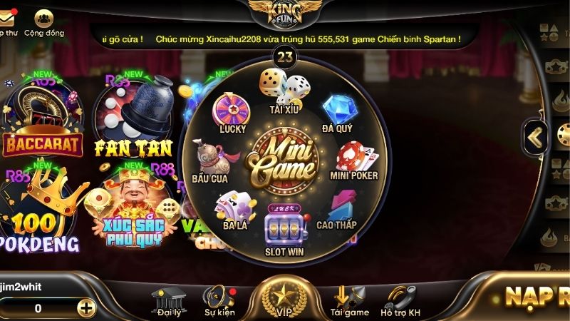 Chơi mini game nhận thưởng cực hấp dẫn