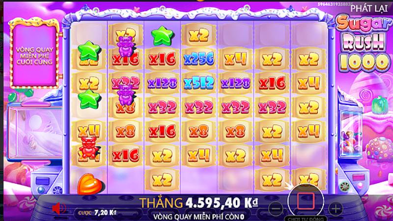 Giới thiệu đôi nét về Slotgame Sugar Rush 1000